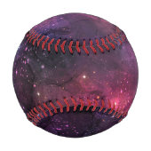 星空の星 銀河 星系 パターン 野球ボール (裏面)
