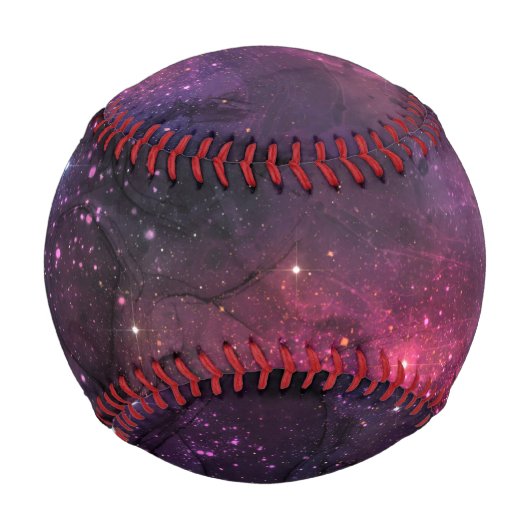 星空の星 銀河 星系 パターン 野球ボール (正面)