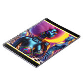 星空の未来的グラマー ノートブック (左側)