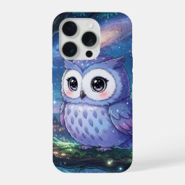 星空の梟スマホケース iPhone 15 PROケース