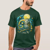 星空の梟1 Tシャツ (正面)