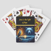 星空の森の魔法の生物 トランプ (裏面)