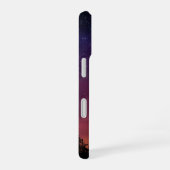 星空の森 夜の自然と木々 iPhone 16ケース (右側面)