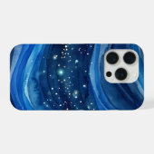 星空の深海水彩 iPhoneケース (裏面横)