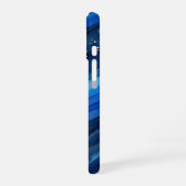 星空の深海水彩 iPhone 16ケース (左側面)