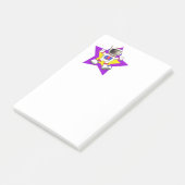 星空の漫画宇宙飛行士 ポストイット (アングル)