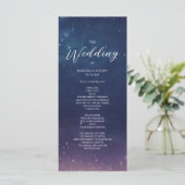 星空の結婚式プログラム プログラム (スタンド正面)