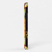 星空の背景を持つステンドグラス Case-Mate iPhoneケース (裏面/右)