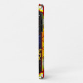 星空の背景を持つステンドグラス Case-Mate iPhoneケース (裏面/左)