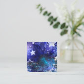 星空の背景 エンクロージャーカード (スタンド正面)