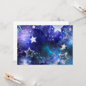 星空の背景 カード (正面/裏面インサイチュ)
