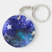 星空の背景 キーホルダー (裏面)