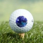 星空の背景 ゴルフボール (インサイチュ 木)