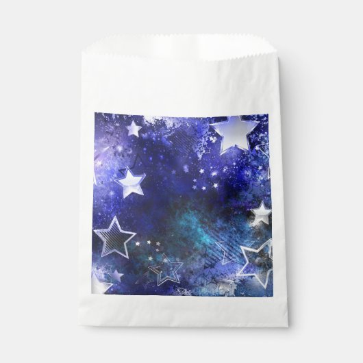 星空の背景 フェイバーバッグ (正面)