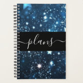 星空の背景 プランナー手帳 (正面)