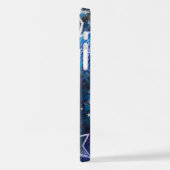 星空の背景 iPhoneケース (左側面)