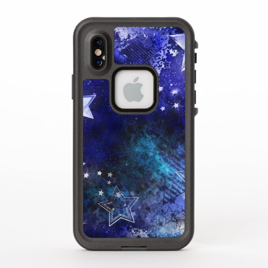 星空の背景 LifeProof iPhoneケース (裏面)