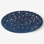 星空の落下する銀星 ペーパープレート (アングル)