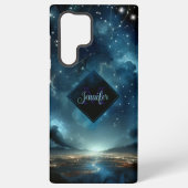 星空の街並み SAMSUNG GALAXYケース (裏面)