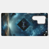 星空の街並み SAMSUNG GALAXYケース (裏面横)