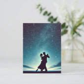 星空の踊り ポストカード (スタンド正面)