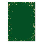 星空の輝くテーブル番号 テーブルナンバー (裏面)