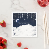 星空の雲 天体スパークル スタンダードカクテルナプキン (インサイチュ)