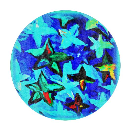 星空の青。買今 カッティングボード (正面)