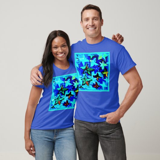 星空の青。買今 Tシャツ (ユニセックス)