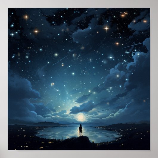 星空の魅惑のポスター – 受け入れる ポスター (正面)
