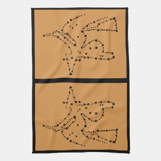 星空の魔女 キッチンタオル (縦)