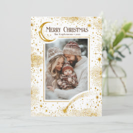 星空の魔法のメリークリスマスの写真 シーズンカード