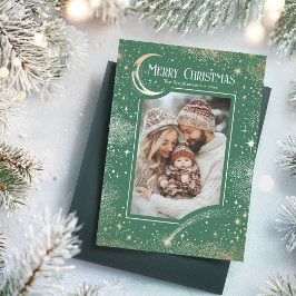 星空の魔法のメリークリスマスの写真 シーズンカード