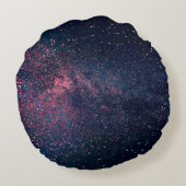 星空は青く満ち満ちている ラウンドクッション (裏面)