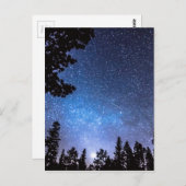 星空を眺める - 天文学の喜び ポストカード (正面/裏面)