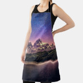 星空カラフルの夜景 エプロン (インサイチュ)