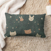 星空クリッターコンステレーション – 装飾用クッション ランバークッション (ブランケット)