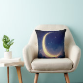 "星空クレセントムーン装飾用クッションコージー クッション (椅子)