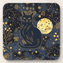 星空コースターの黒猫