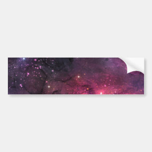 星空スターズ宇宙銀河系惑星パターン バンパーステッカー