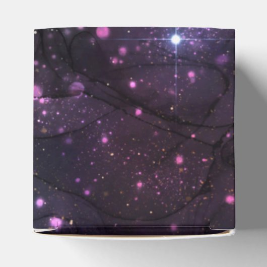 星空スターズ宇宙銀河系惑星パターン フェイバーボックス (上部)