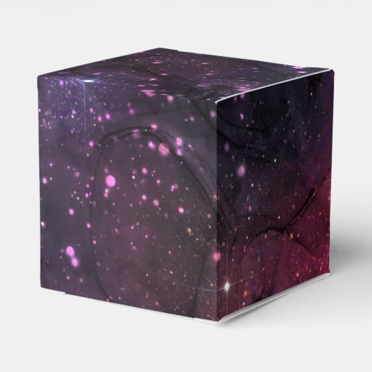 星空スターズ宇宙銀河系惑星パターン フェイバーボックス (裏面サイド)