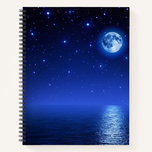 星空スパイラルノート ノートブック (正面)