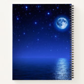 星空スパイラルノート ノートブック (裏面)