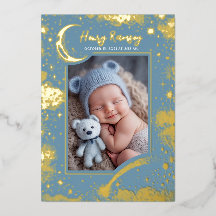 星空ソフトブルー写真生まれたばかりの誕生