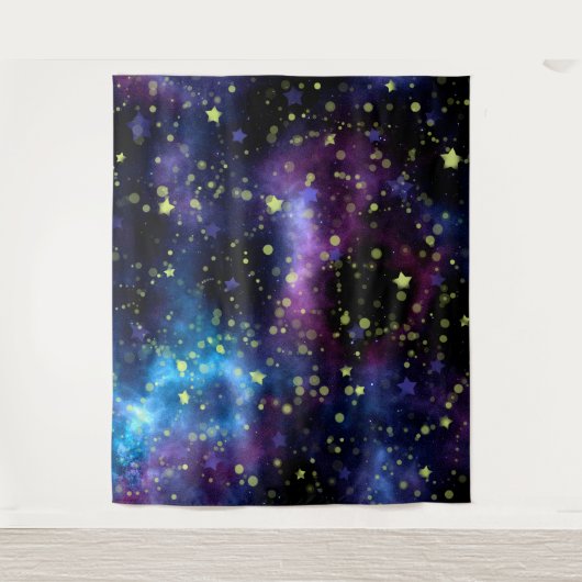 星空パターンのタペストリー タペストリー (正面)