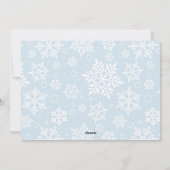 星空フォトブース | Hanukkahフォトコラージュカード シーズンカード (裏面)