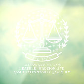 星空法律事務所 ローレル ビジネス窓用ステッカー ウィンドウサイン (シート3)