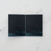 星空結婚夜の天空招待状 招待状 (内部)