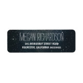 星空結婚夜 ラベル (正面)